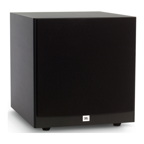 Harman JBL STAGE A120P User manual