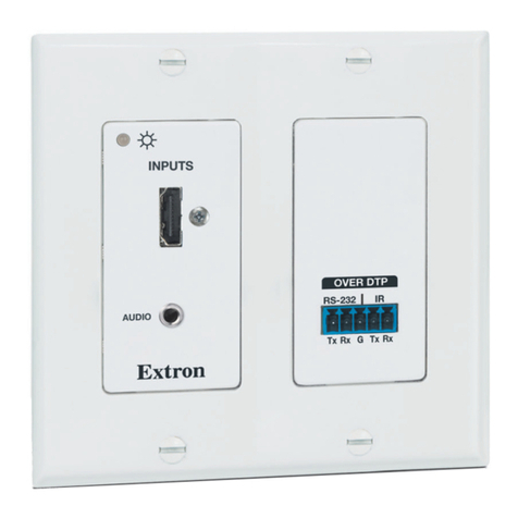 Extron electronics DTP HDMI 4K D Series User manual
