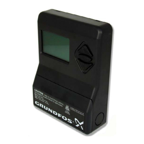 Grundfos Geo-Flo Universal Pump Controller Installation, operating and maintenance manual