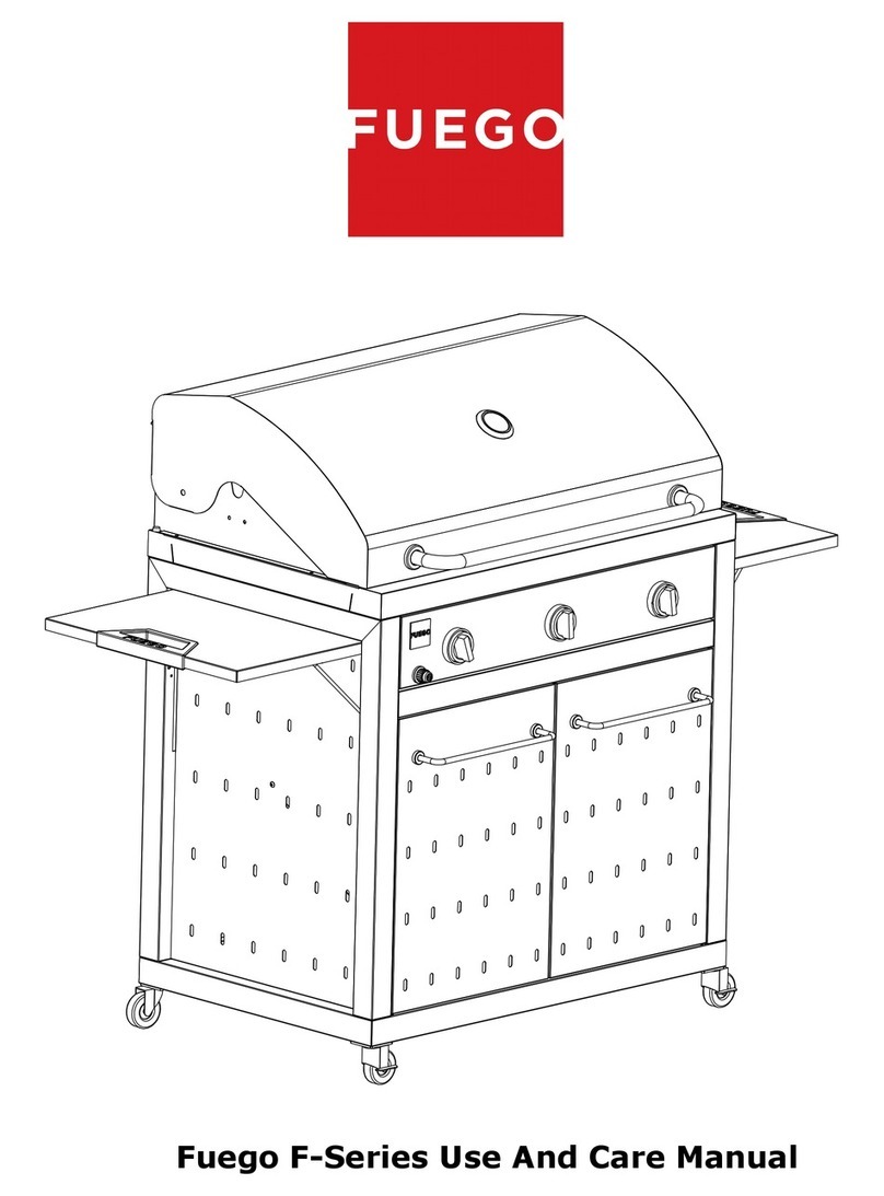 Fuego F-Series User manual Fuego F-Series User manual