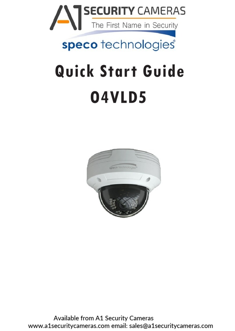 Speco O4VLD5 quick start guide