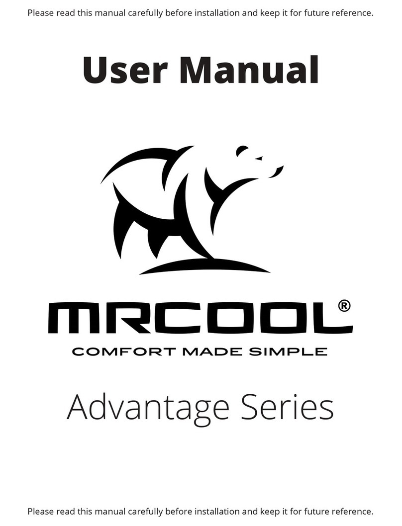 MrCool Advantage Series User manual MrCool Advantage Series User manual