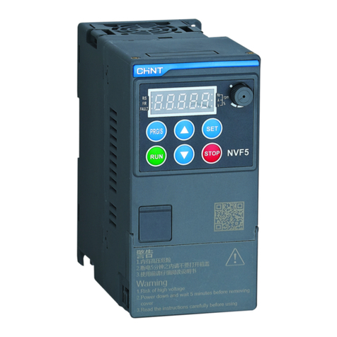 CHINT NVF5 Series User instructions CHINT NVF5 Series User instructions