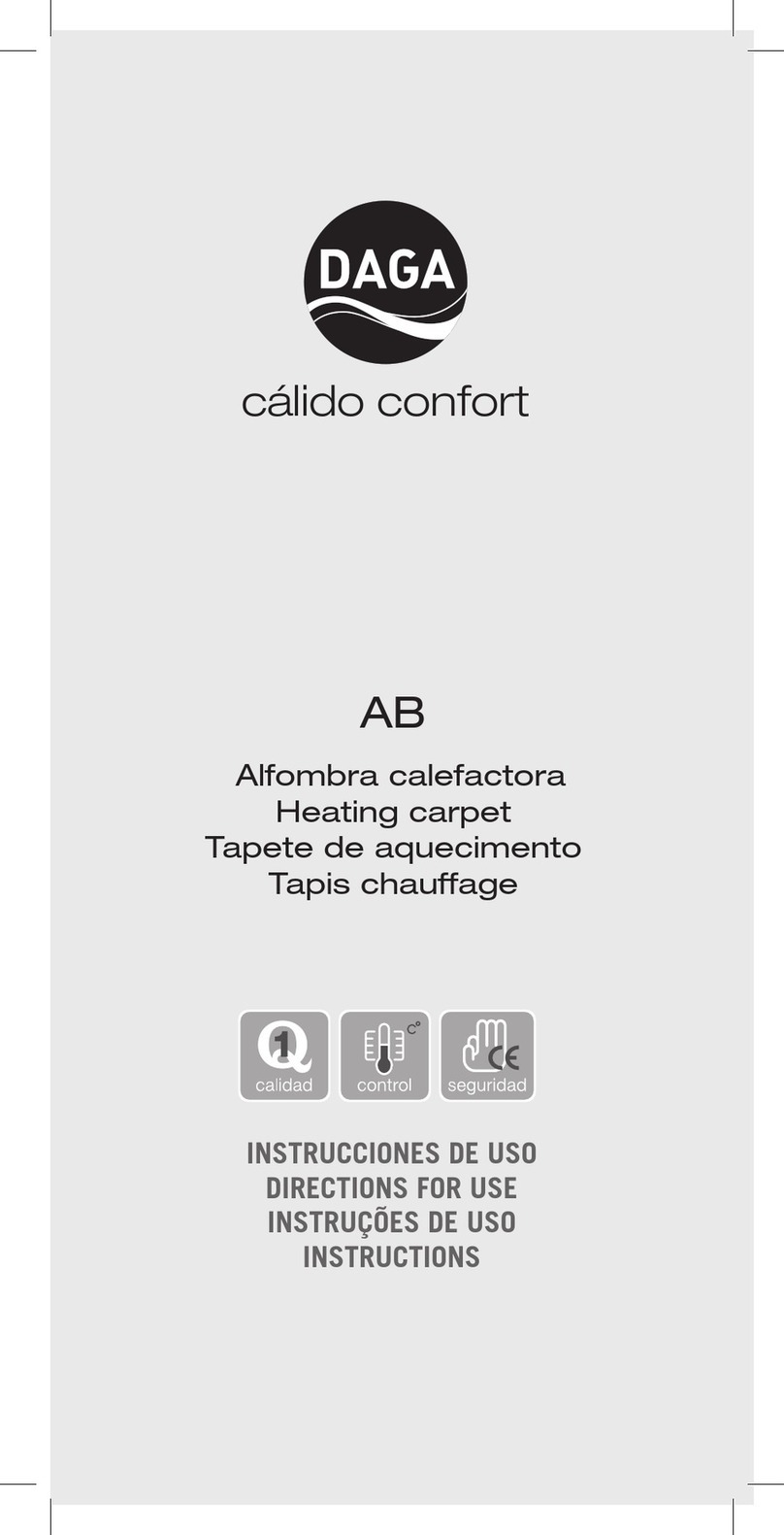 Daga AB Directions for use