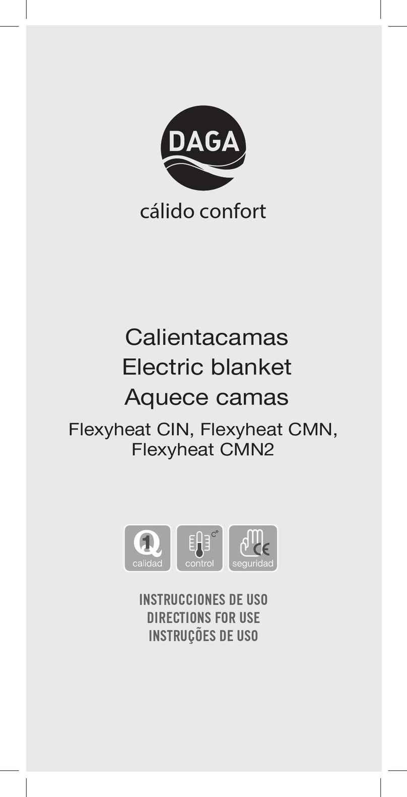Daga Flexyheat CIN Directions for use