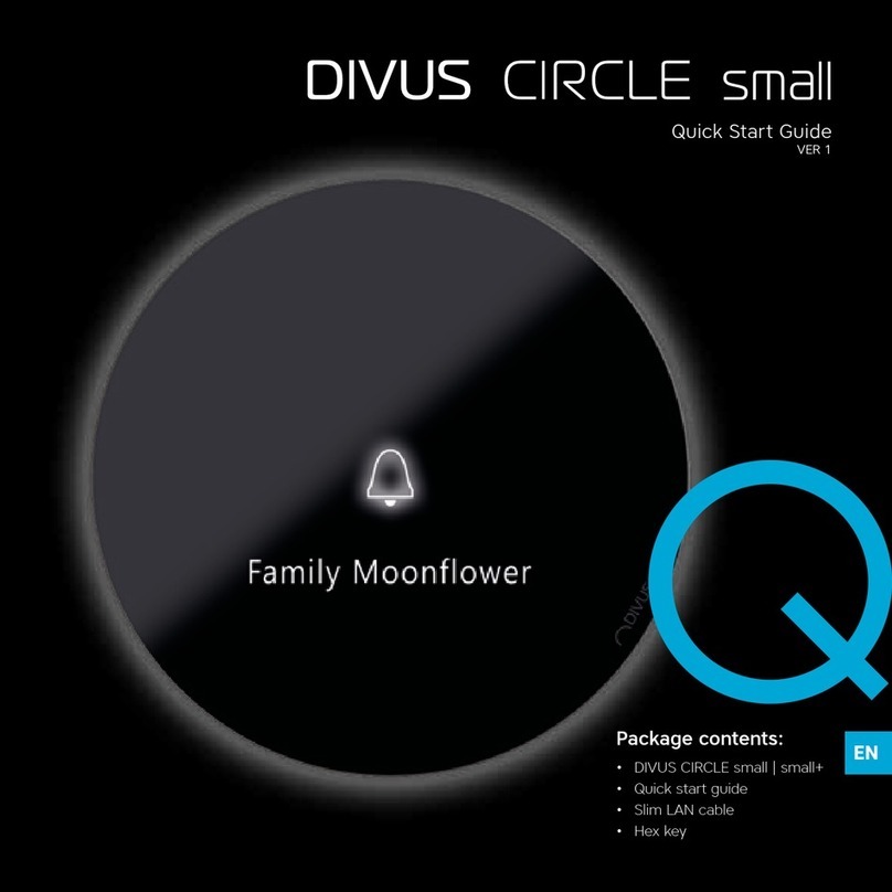 Divus Circle small User manual