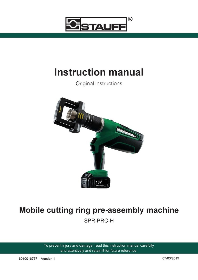 STAUFF SPR-PRC-H instruction manual