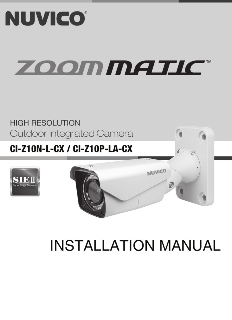 Nuvico Zoom Matic CI-Z10P-LA-CX installation manual