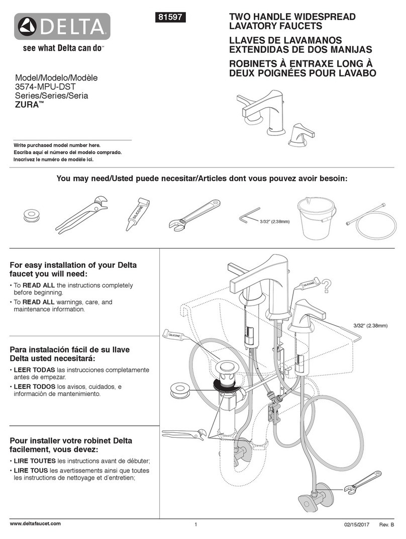 Delta ZURA Series manual