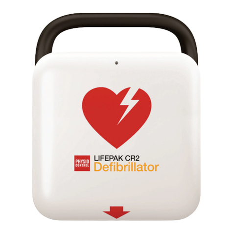 Physio Control Lifepak CR2 LIFELINKcentral User manual Physio Control Lifepak CR2 LIFELINKcentral User manual