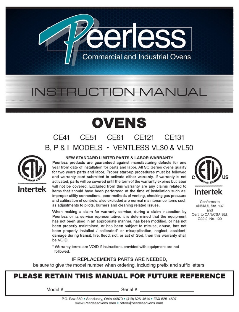 PEERLESS VL30 instruction manual