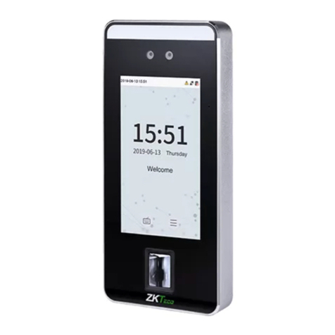 ZKTeco SpeedFace Series General user manual