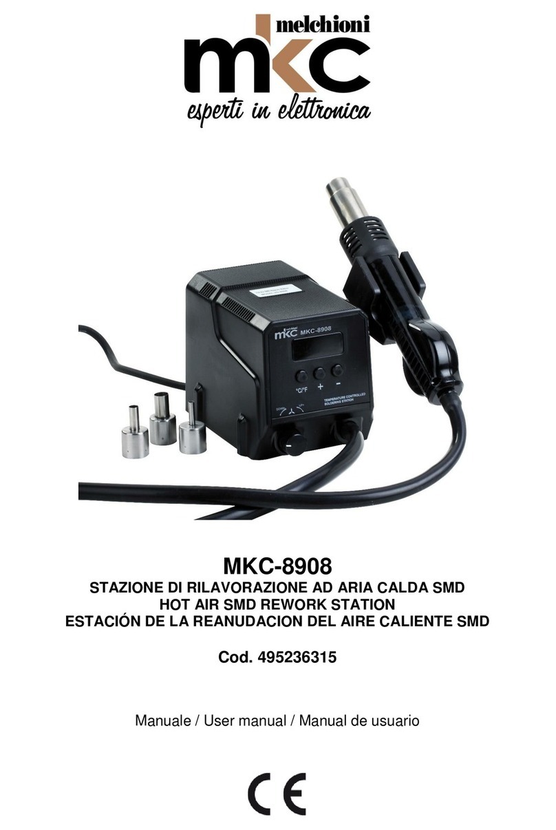 Melchioni MKC-8908 user manual
