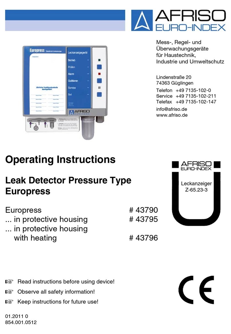 Afriso EURO-INDEX 43790 operating instructions