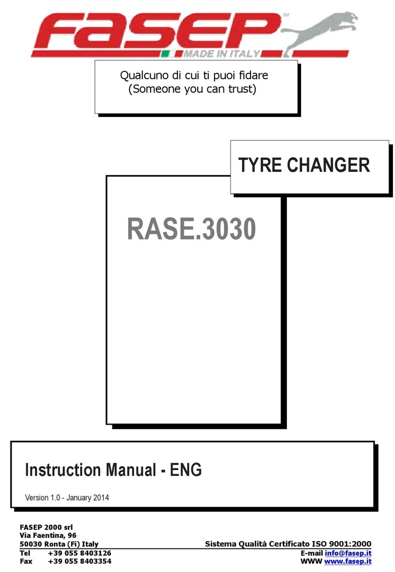 Fasep RASE.3030 instruction manual