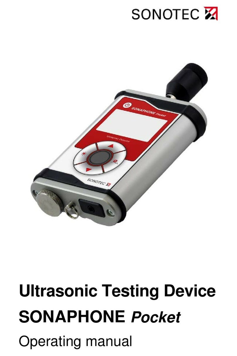 Sonotec Sonaphone Pocket operating manual
