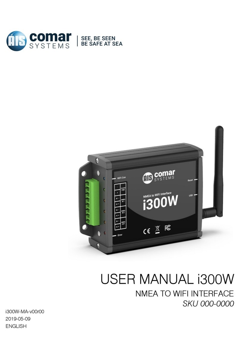 Comar Systems i300W user manual