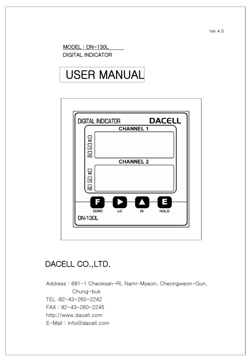dacell DN-130L User manual