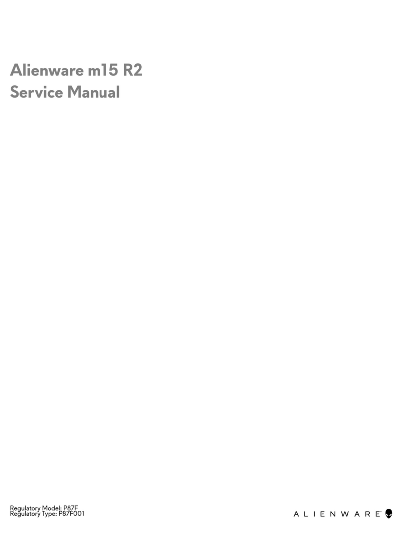 Dell Alienware m15 R2 User manual