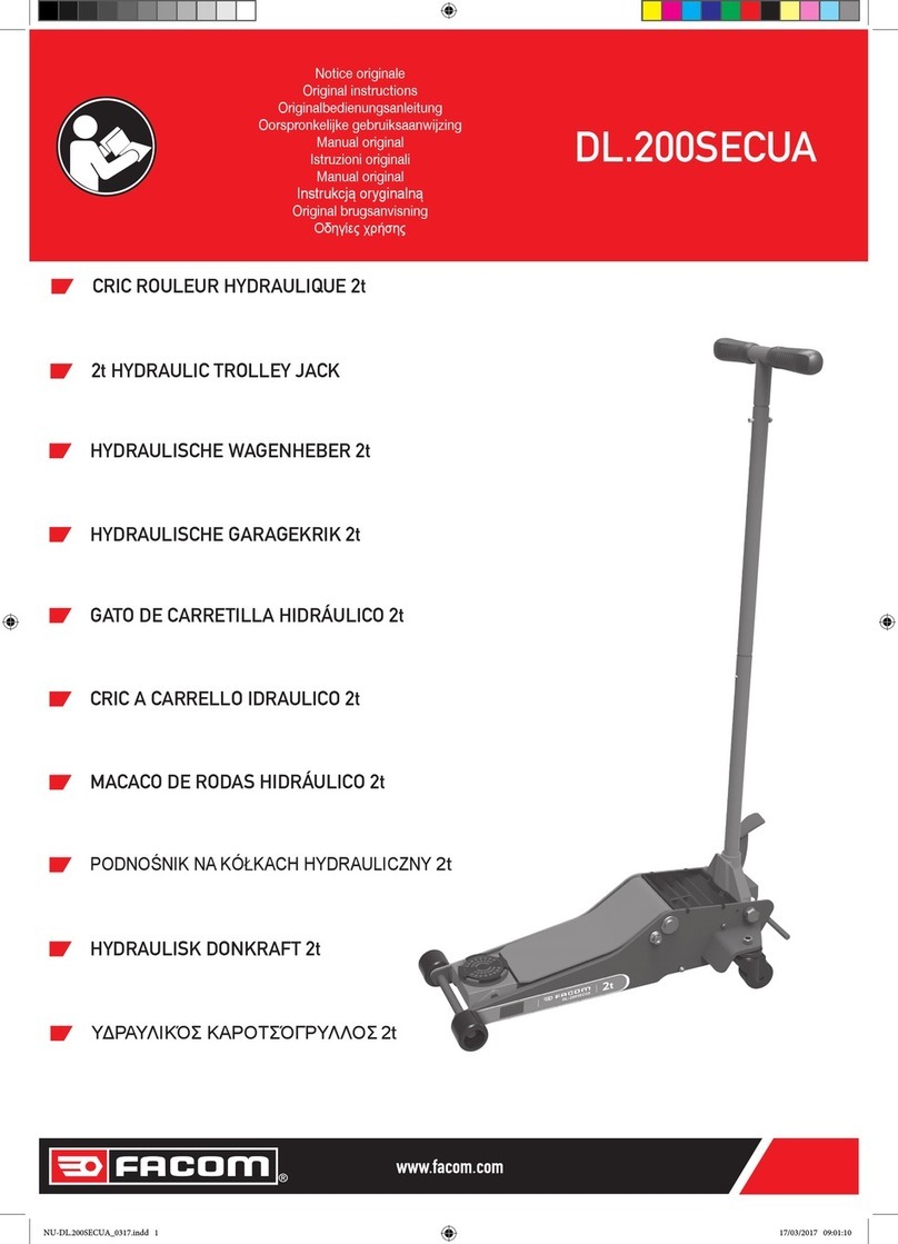 Facom DL.200SECUA Original instructions