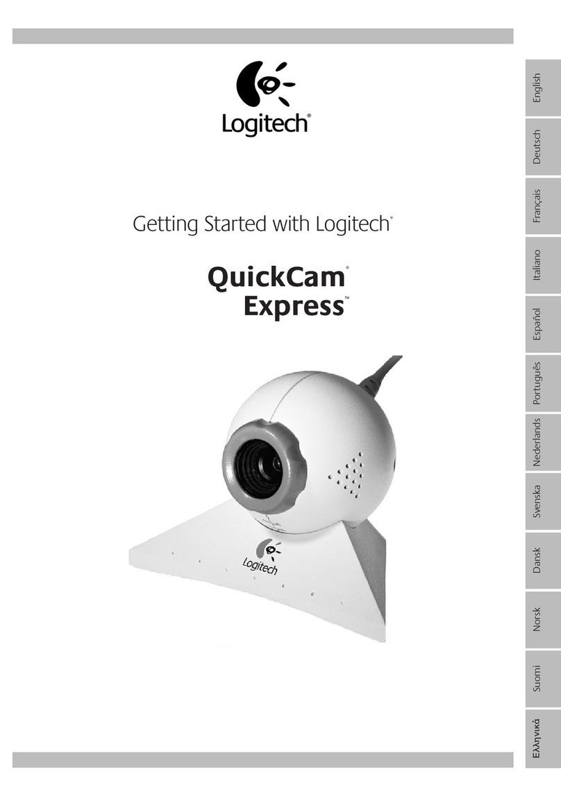 Logitech QuickCam Express User manual