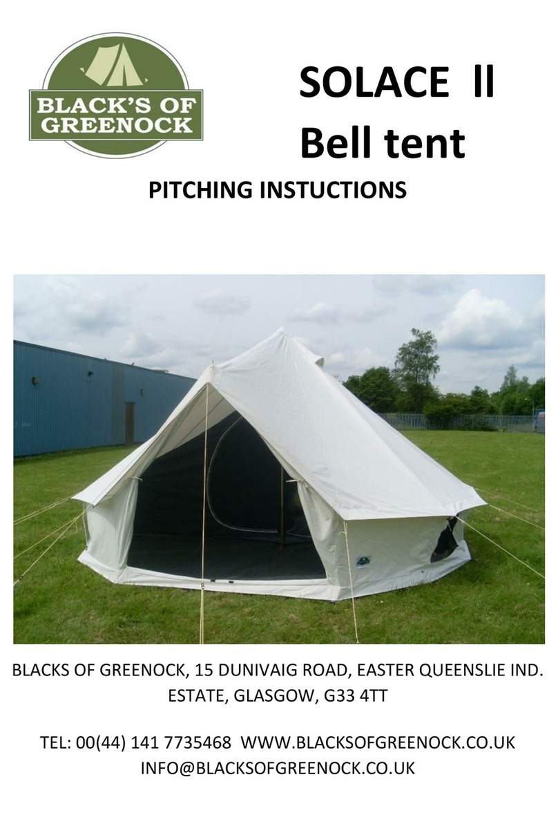 Blacks of Greenrock SOLACE II Pitching instructions Blacks of Greenrock SOLACE II Pitching instructions