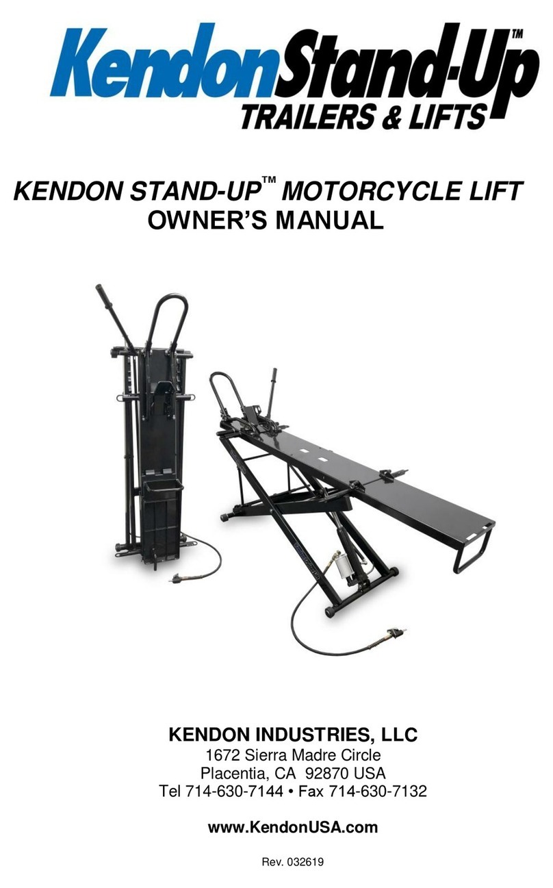 Kendon Stand-Up owner's manual