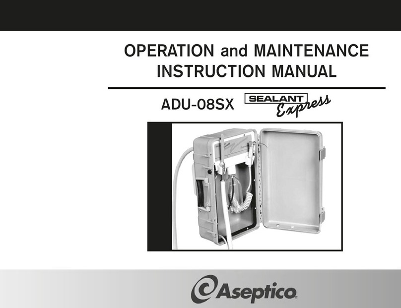 Aseptico ADU-08SX Sealant Express Manual