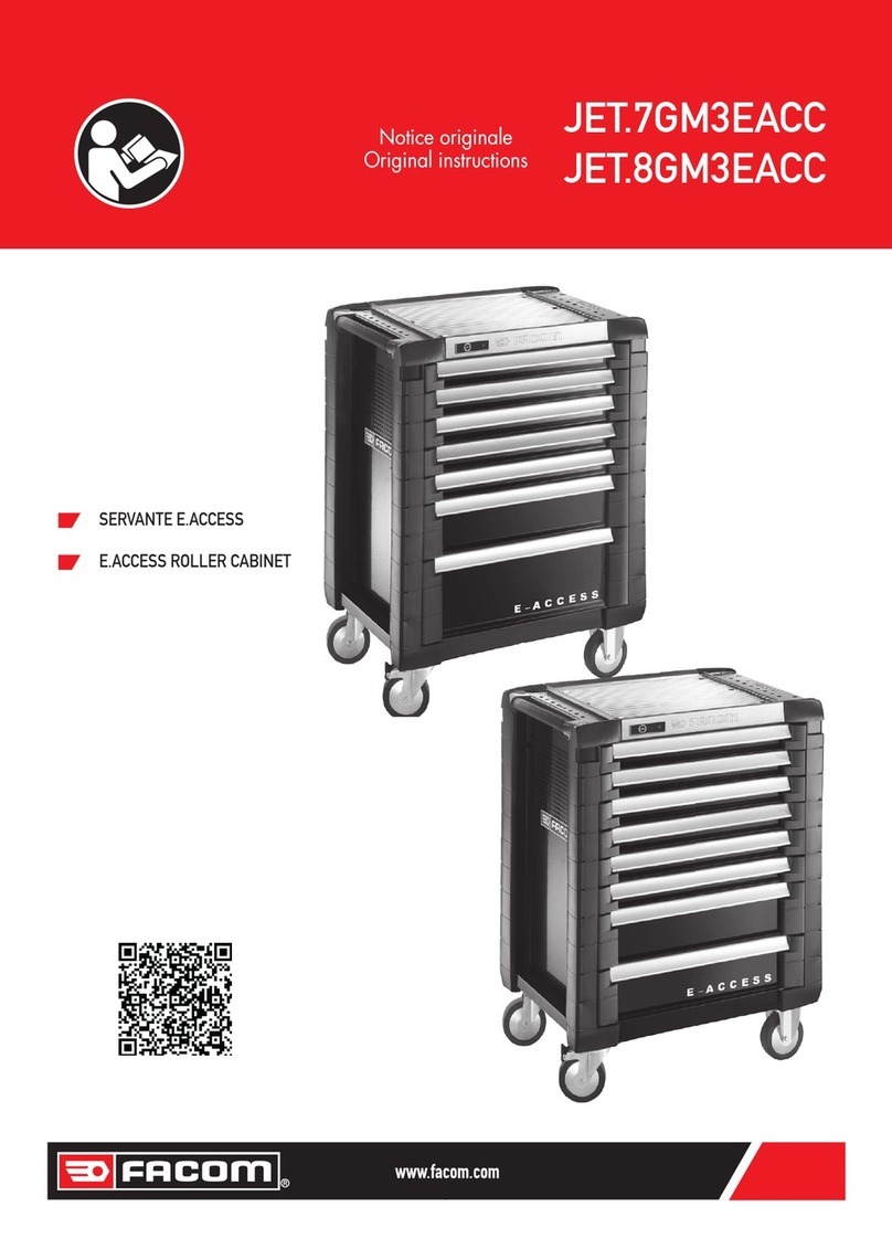 Facom JET.7GM3EACC User manual