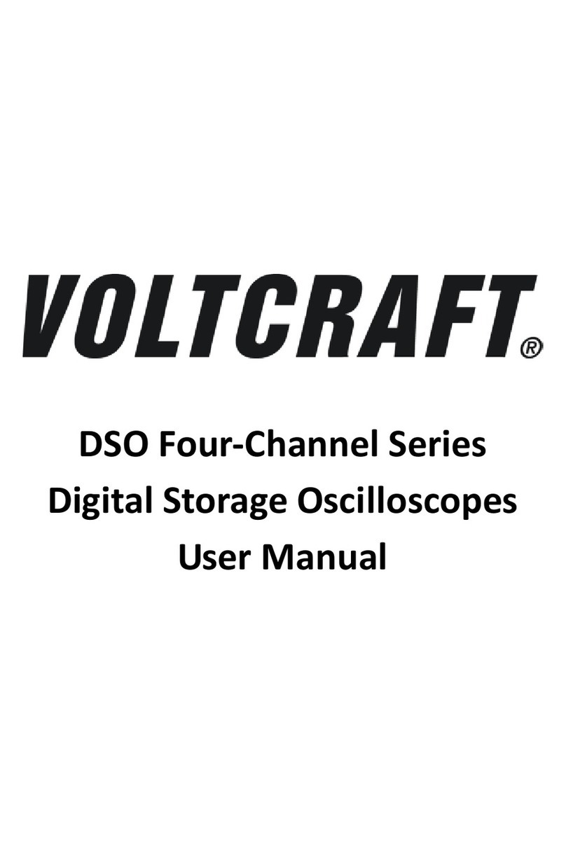 VOLTCRAFT DSO Four-Channel Series user manual
