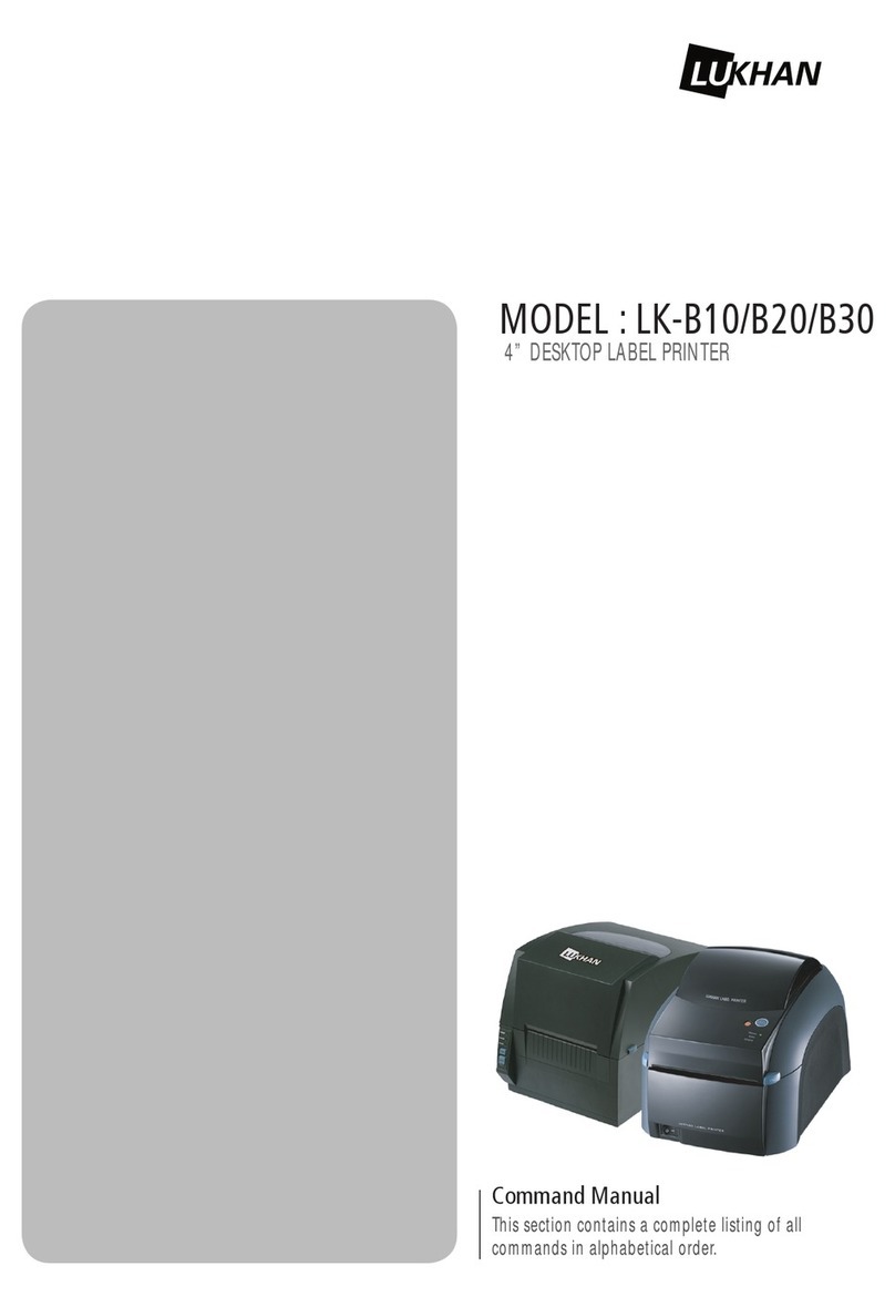 Lukhan LK-B10 Command manual