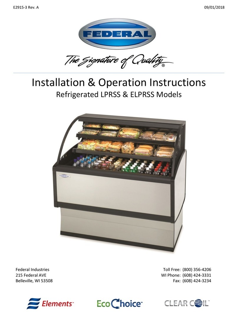 Federal LPRSS Series Installation & operation instructions Federal LPRSS Series Installation & operation instructions