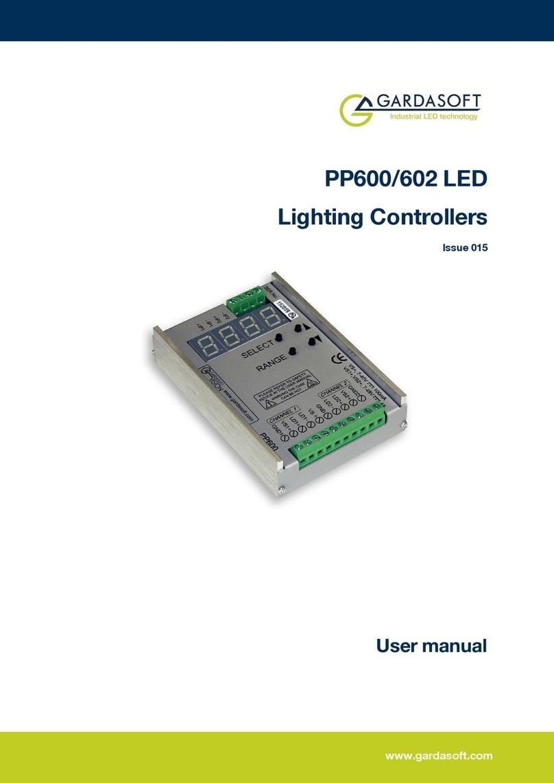 GARDASOFT PP600 user manual GARDASOFT PP600 user manual