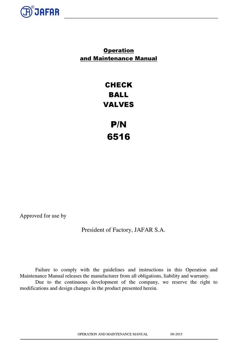 Jafar 6516 User manual