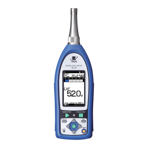Rion NL-42 User manual