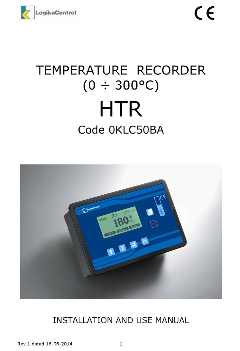 LogikaControl HTR Installation and use manual
