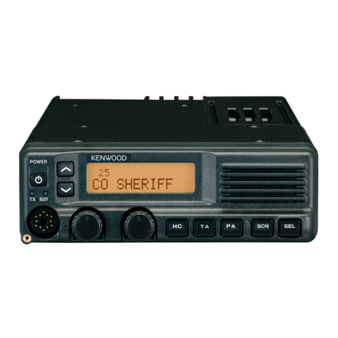 Kenwood UHF P25 Transceiver TK-5810 Service manual