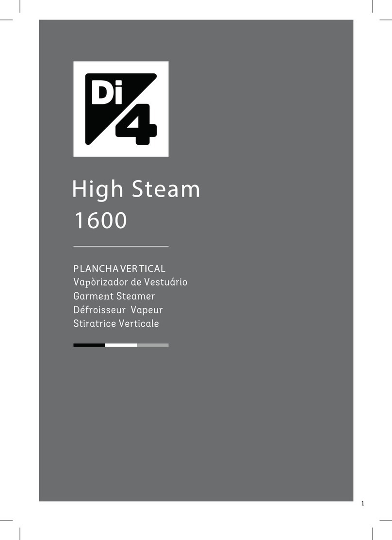 Di4 High Steam 1600 User manual