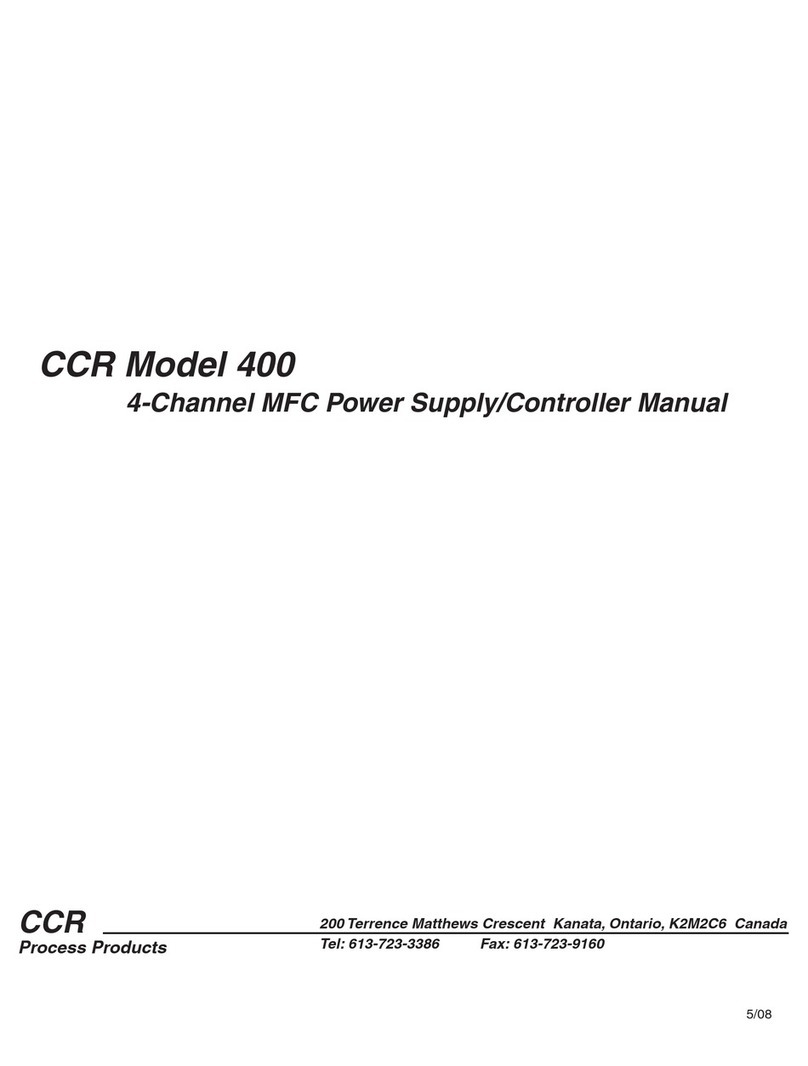 CCR 400 manual