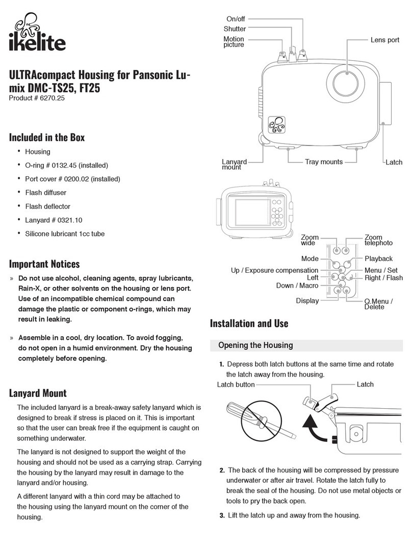 Ikelite ULTRAcompact 6270.25 User manual