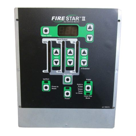 Central Boiler Fire Star II Operation manual