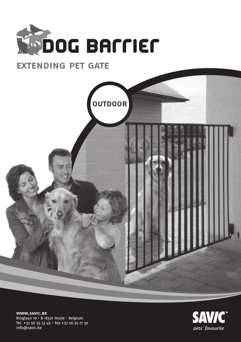 Savic DOG BARRIER User manual