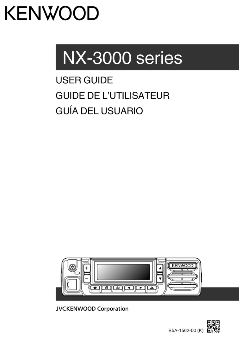 Kenwood NX-3000 series User manual