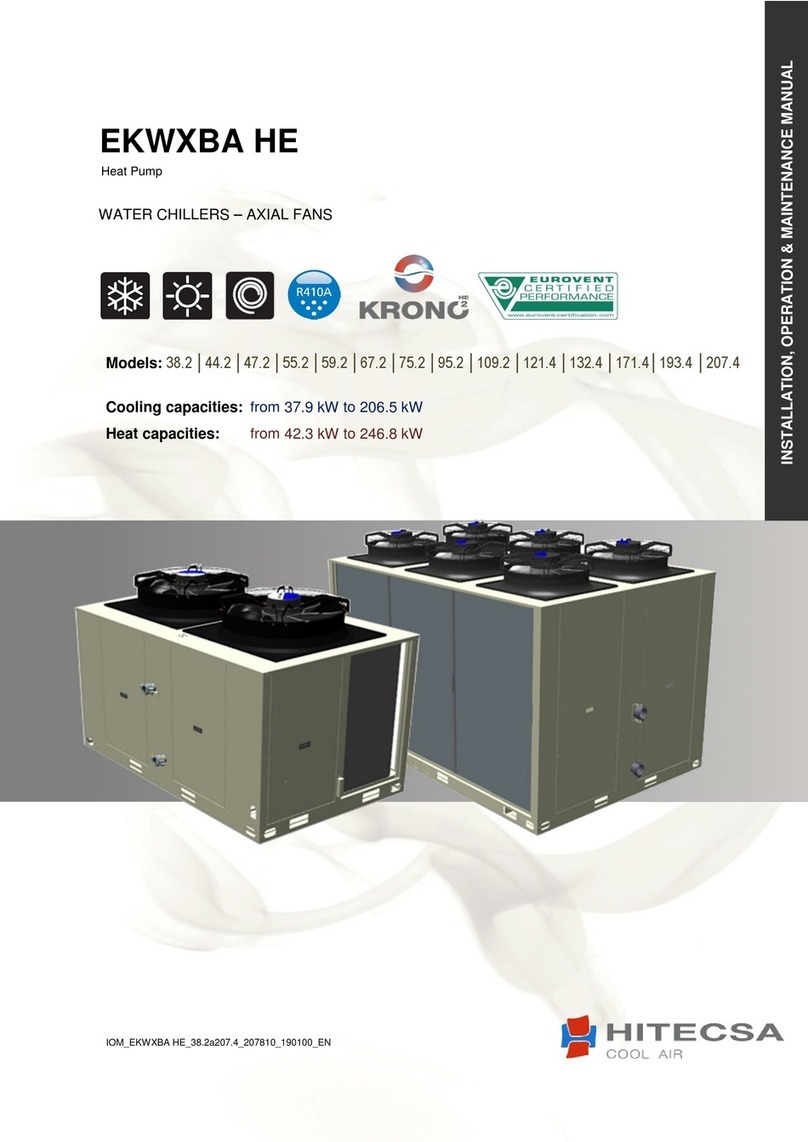 Hitecsa EKWXBA HE 38.2 Instruction manual