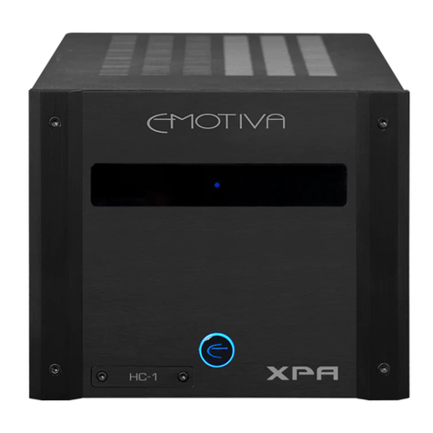 Emotiva XPA HC-1 user manual