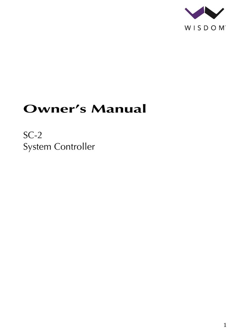 Wisdom SC-2 owner's manual