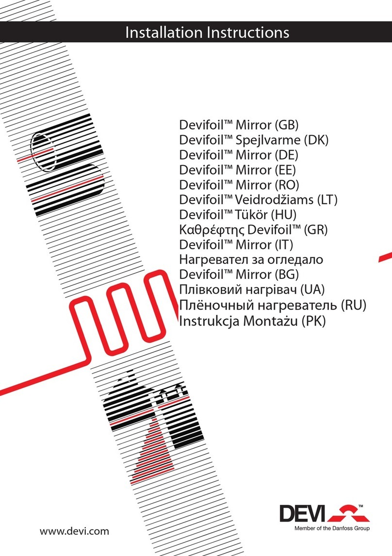 DEVI Devifoil Mirror User manual
