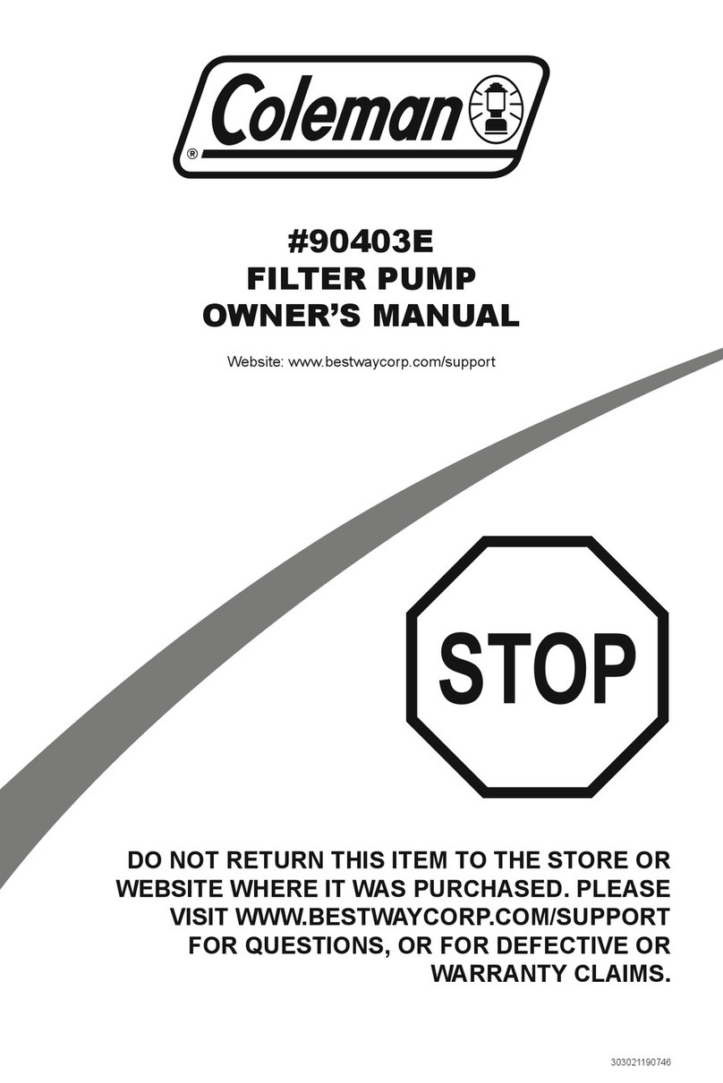 Coleman 90403E User manual