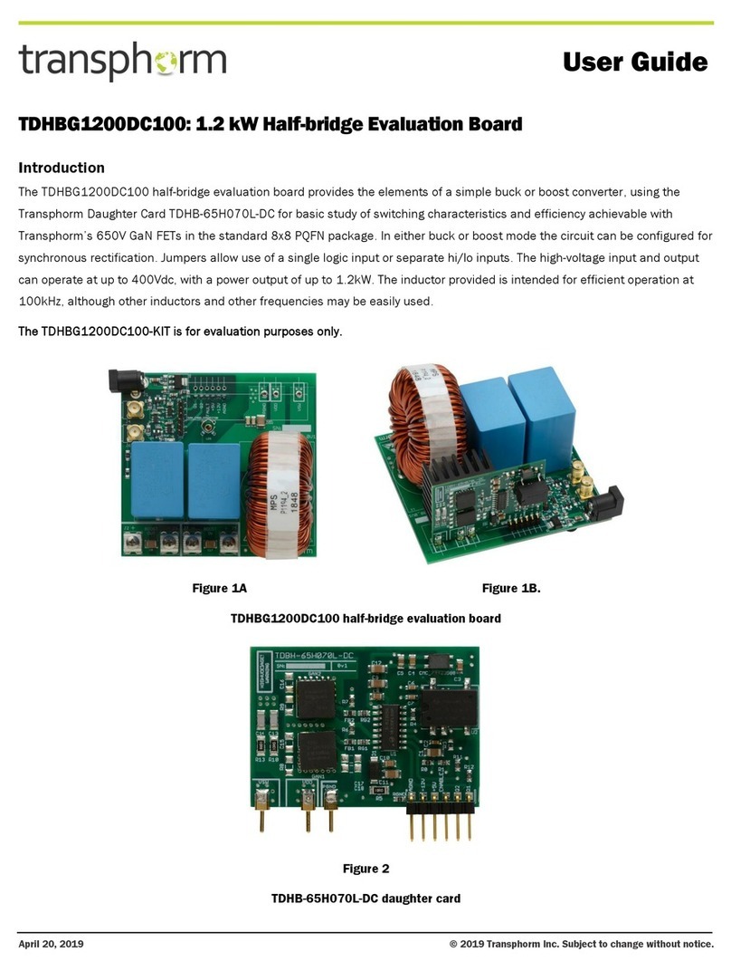 Transphorm TDHBG1200DC100 user guide