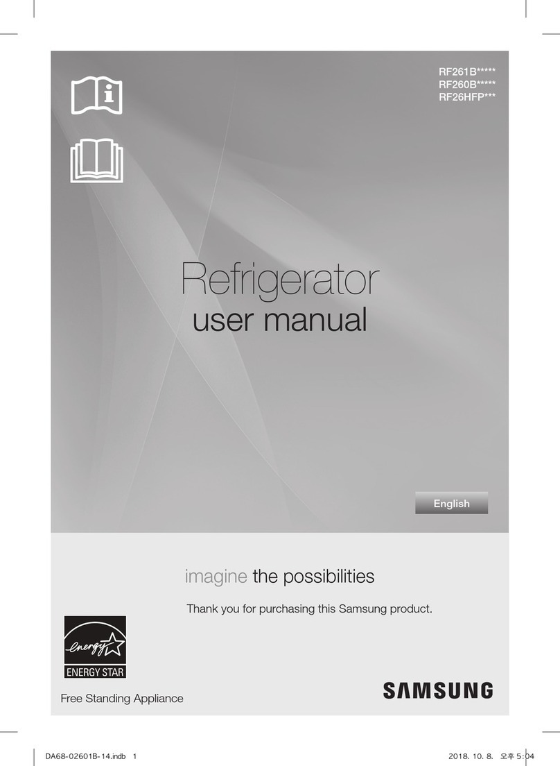Samsung RF263T Series user manual